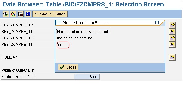 Sap bi materials: Infocube Compression
