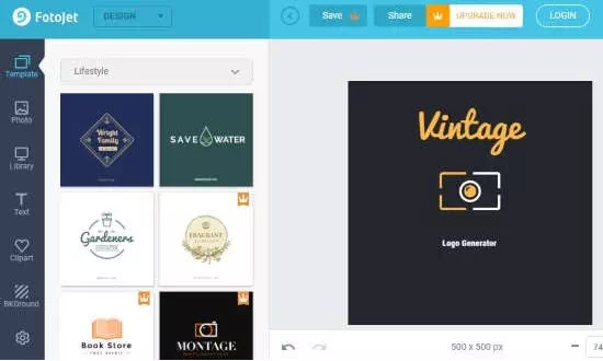 Cara membuat logo vintage secara online-5 Cara membuat logo vintage secara online-5