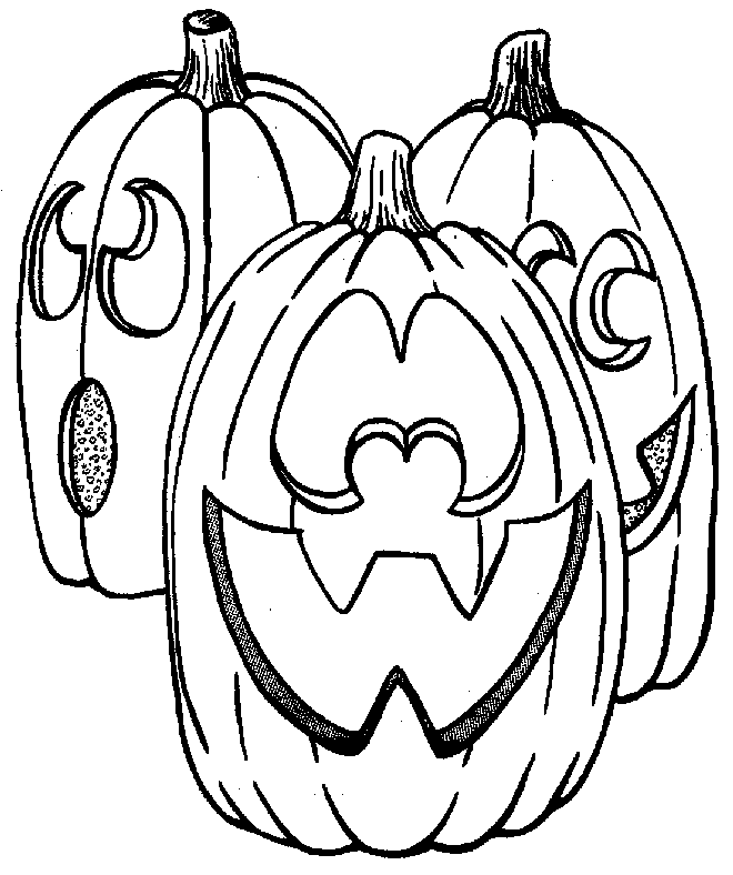 halloween coloring in pages - photo #25