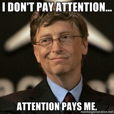 when you stop paying attention attention pays you when you stop paying attention attention pays you