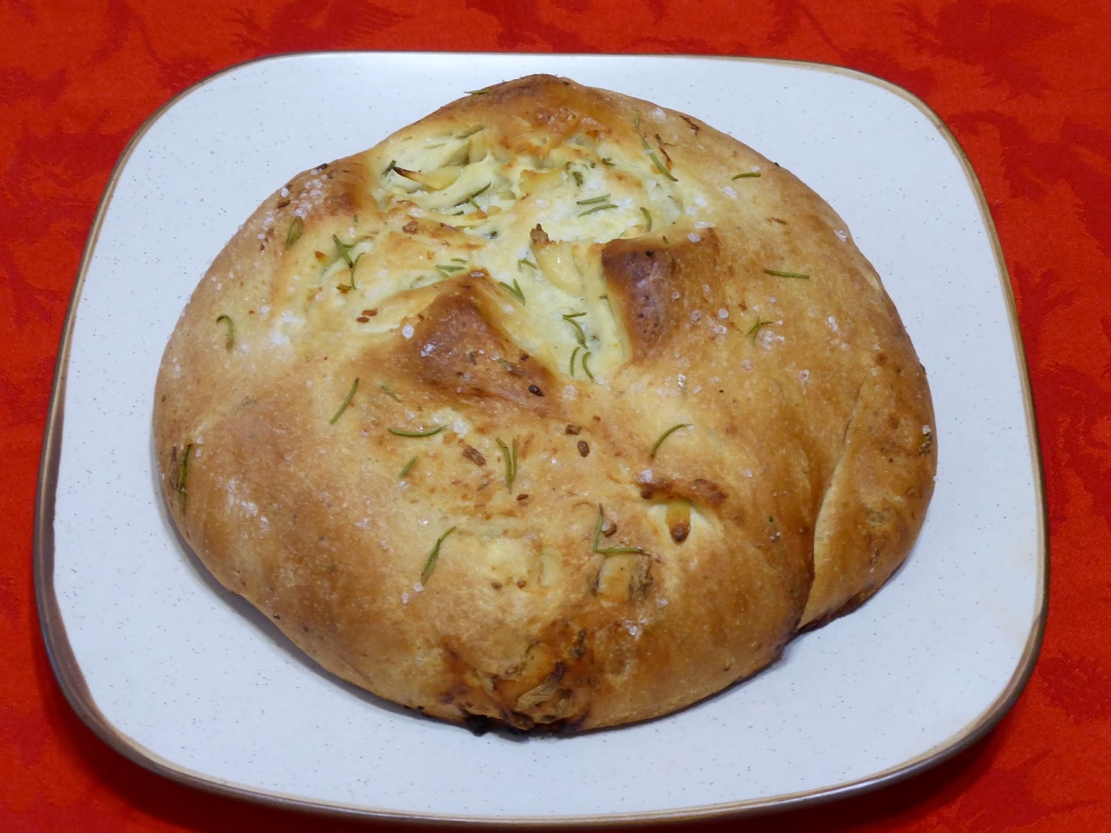 Holy Cannoli Recipes Rustic Rosemary Garlic Bread