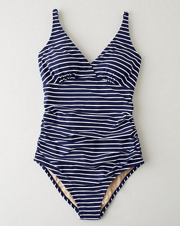 garnet hill ruched swimwear