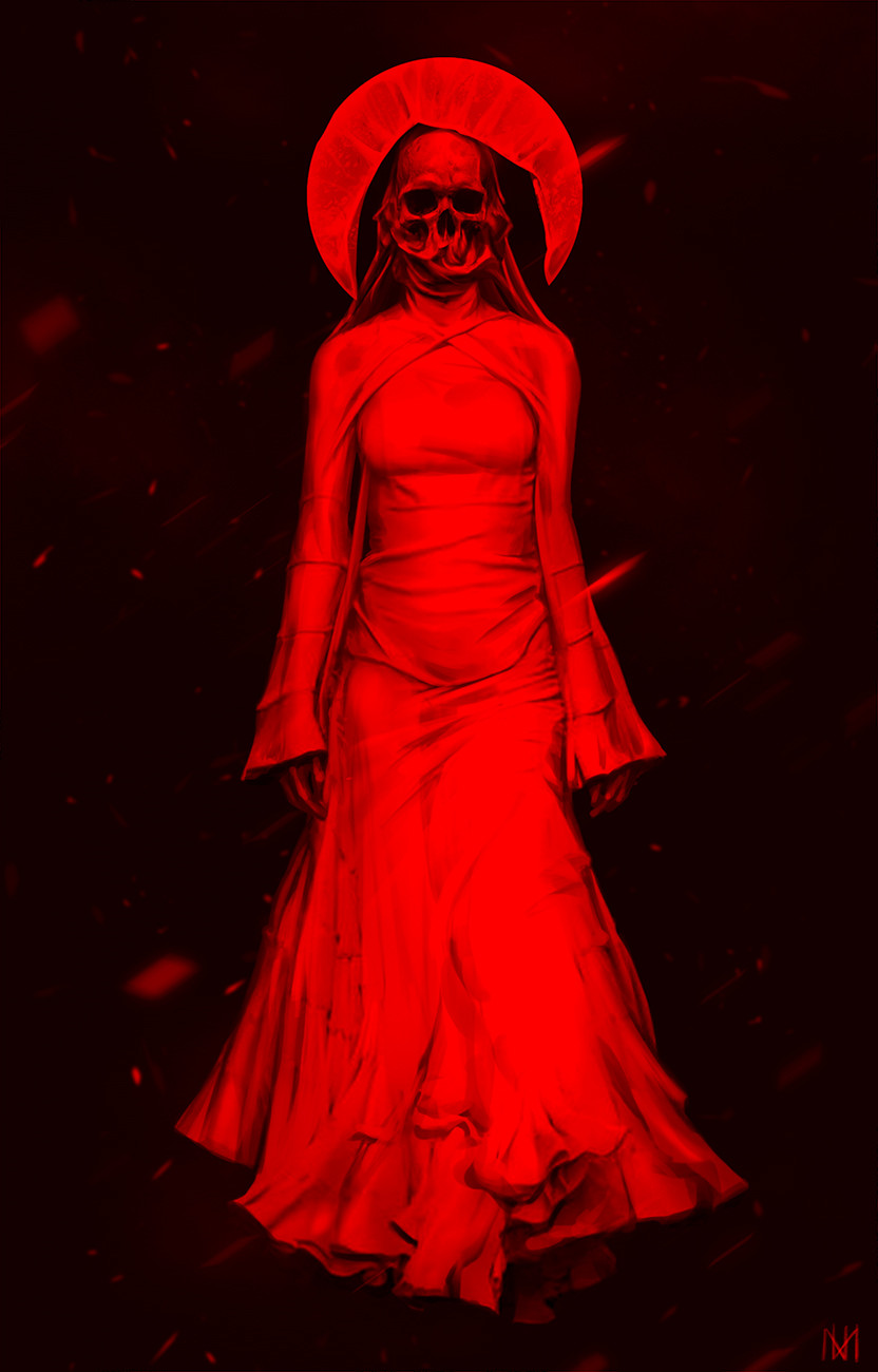 La Diosa de la Luna Roja.