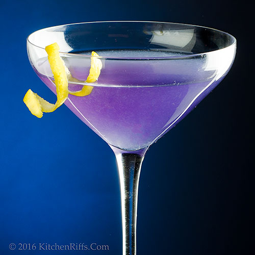 Kitchen Riffs The Blue Moon Cocktail