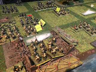 The British attack from Ors is unsuccessful