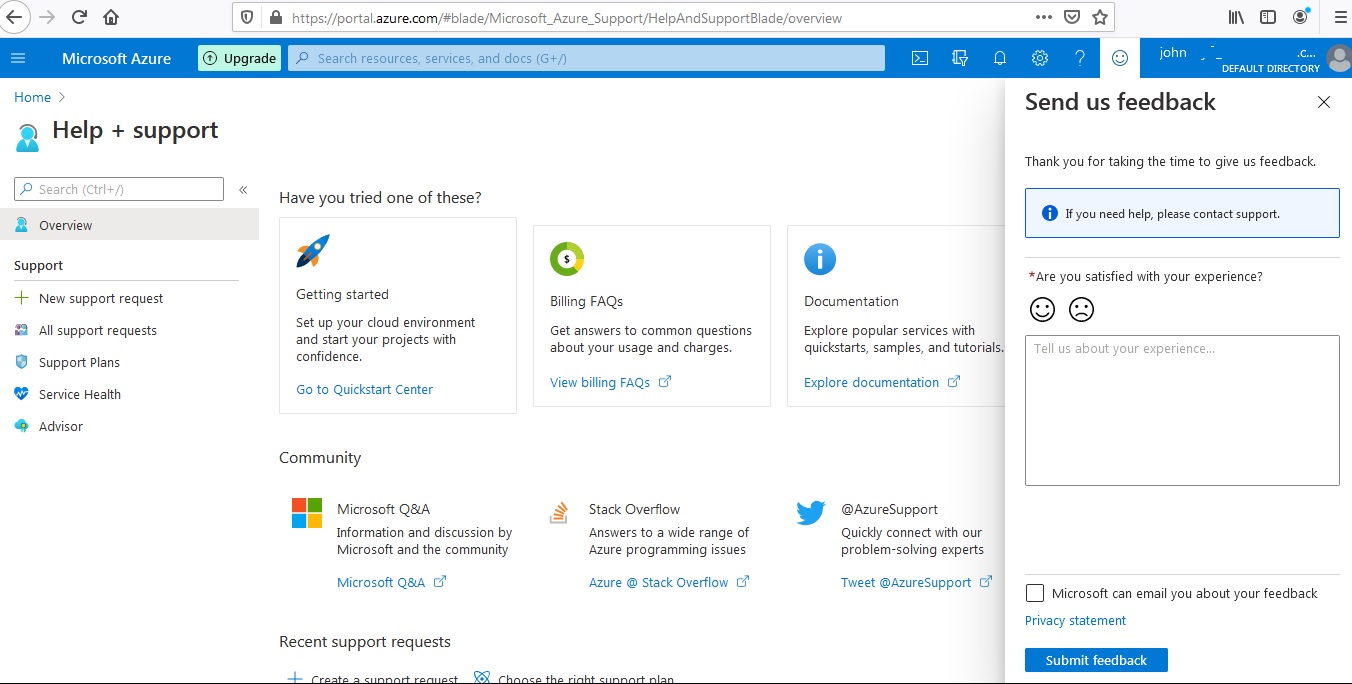 My Network Lab: Microsoft Azure Cloud Free Account