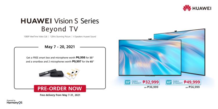 Experience Future of TV: The HUAWEI Vision S Series now in PH