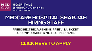 Medcare Hospital Sharjah Careers 2021 - Apply Online For Medcare Hospital Job Vacancies