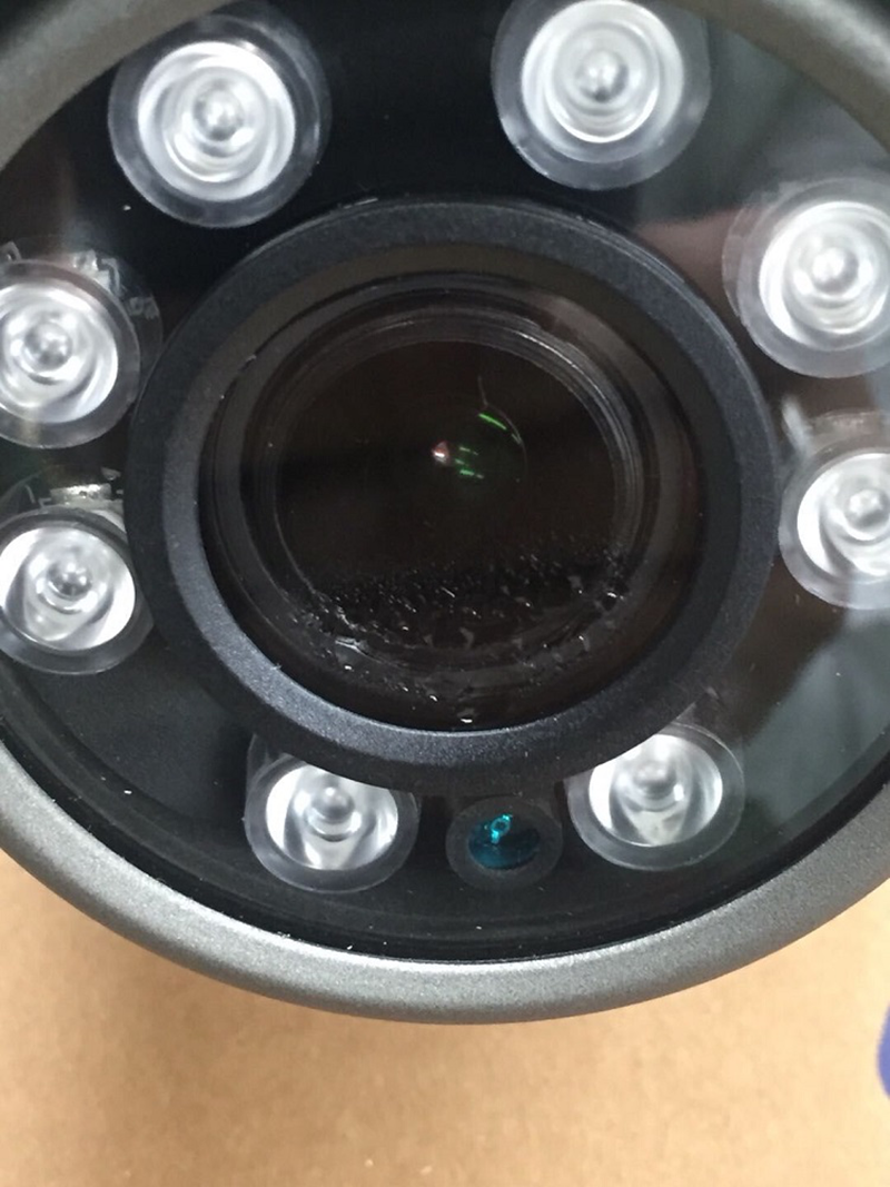 How to fix condensation on CCTV camera lenses —