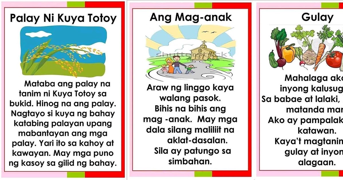 Maikling Kwento Set 2 Free Download Ready To Print Deped Click