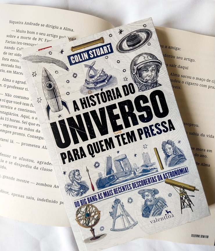 LIVRO | A HISTÓRIA DO UNIVERSO PARA QUEM TEM PRESSA