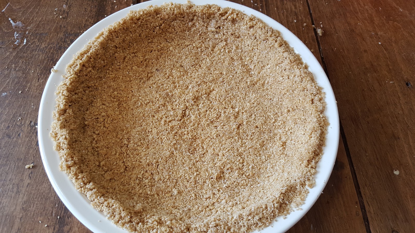 My Patchwork Quilt ABSOLUTELY PERFECT GRAHAM CRACKER CRUST