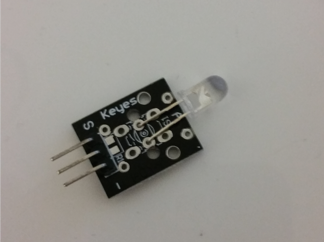 Keyes IR emitter / transmitter with Arduino
