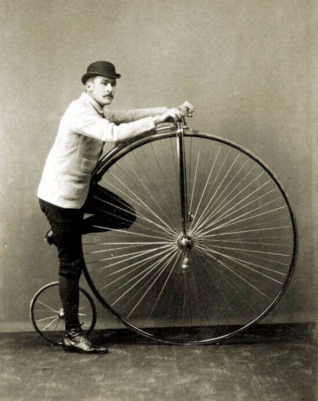 Penny-Farthing Old Photos