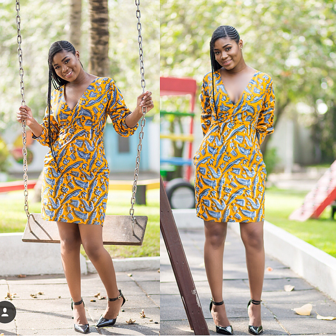 trending ankara short gown styles