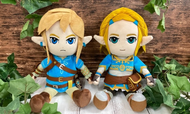 The Legend of Zelda: Breath of the Wild (Switch): Link e Zelda ganharão versões em pelúcia no Japão