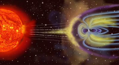 Protegir la Terra de les flamarades solars amb un gegantí escut magnètic en òrbita