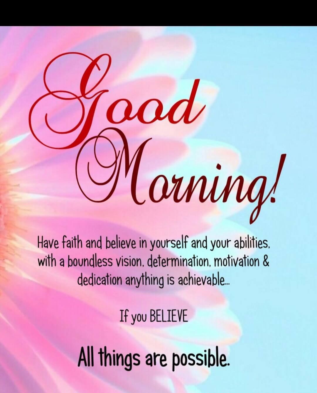 inspirational good morning messages