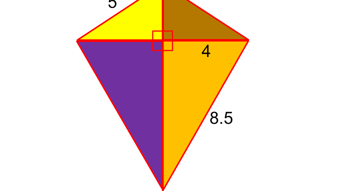 MEDIAN Don Steward mathematics teaching kite areas