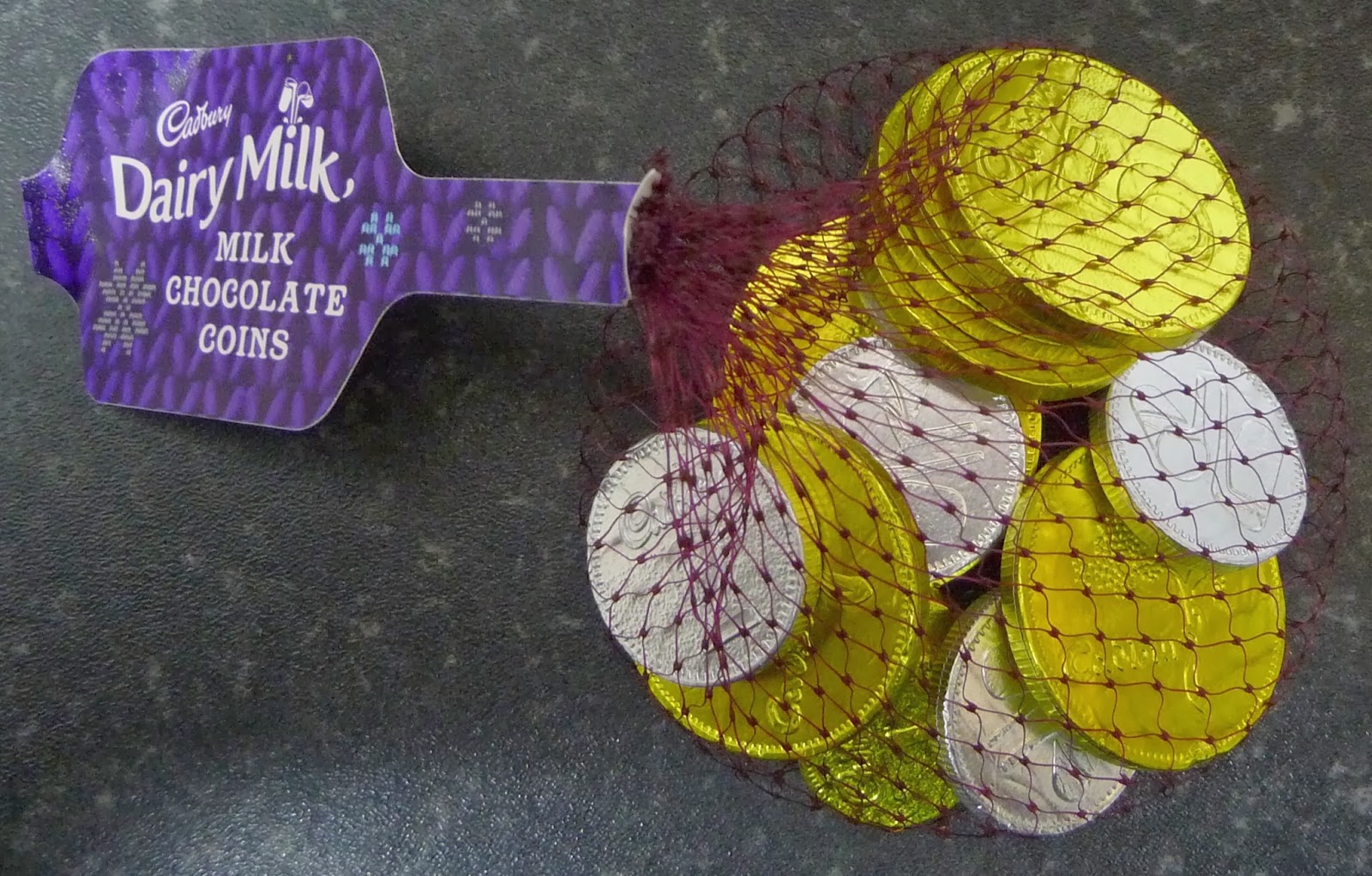 Something to look forward to Cadbury Dairy Milk Milk chocolate coins