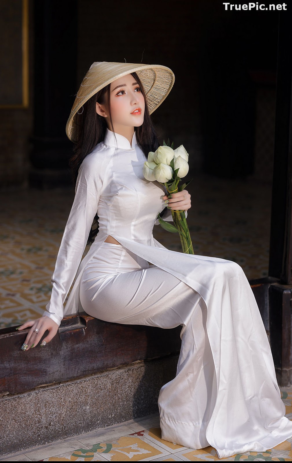 Image The Beauty of Vietnamese Girls with Traditional Dress (Ao Dai) #2 - TruePic.net - Picture-30