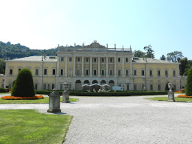The Villa Olmo, an 18th century house set in magnificent grounds, is open to the public