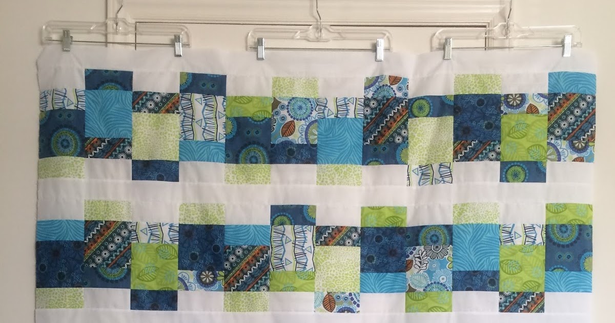 123 Quilt Urban Jungle Looking Glass A Quilt Top Finish