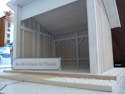 Boutique de l'Océan,Maison de Poupées,Maquette,Michelle LEBOUTEILLER,Chantal SIGURET