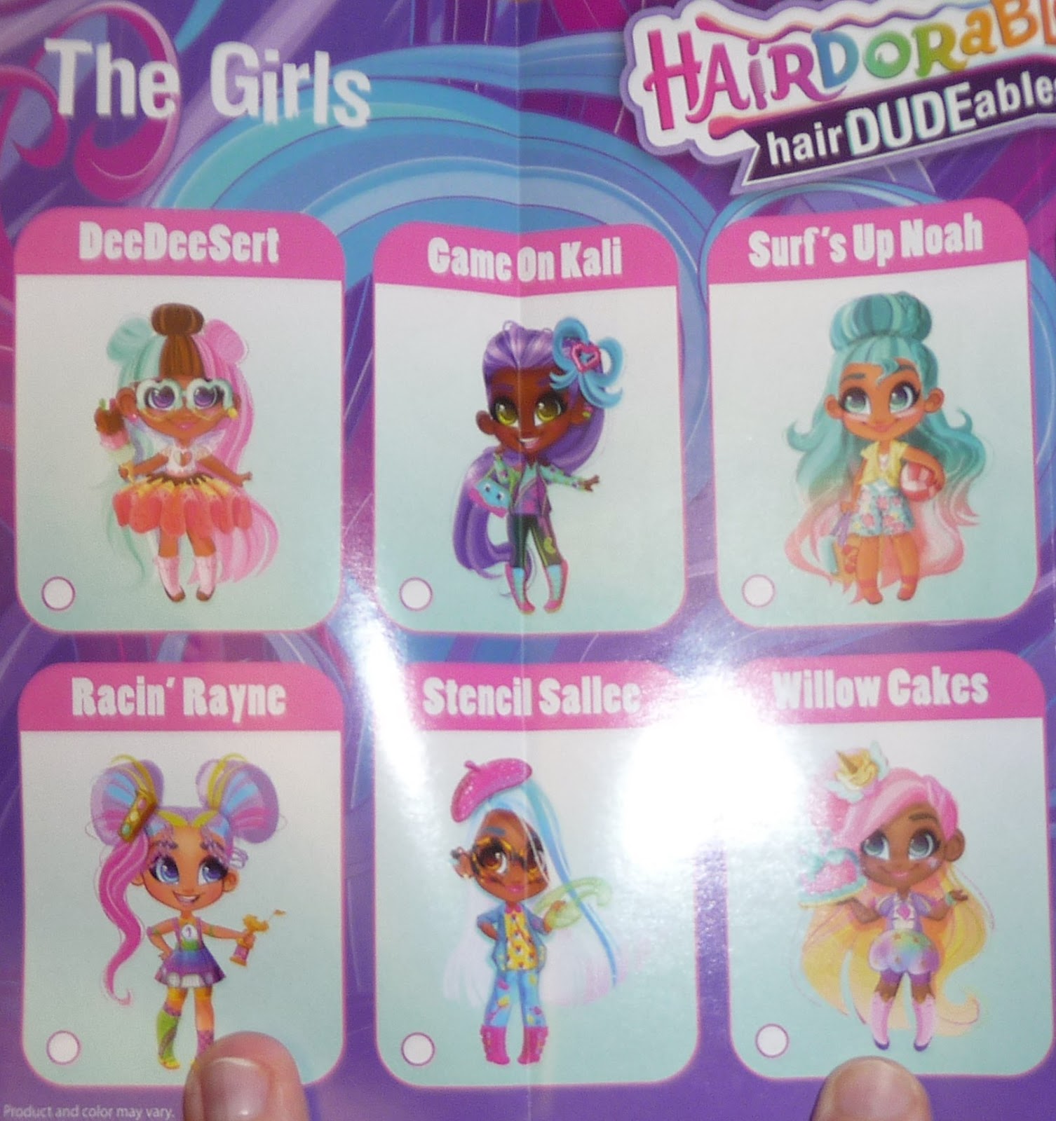 boy hairdorables