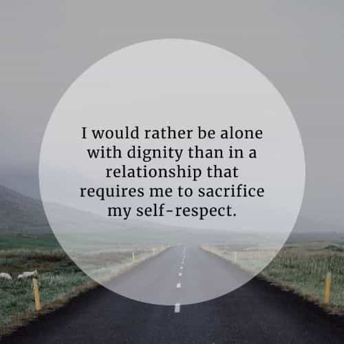 75 Selfrespect quotes that