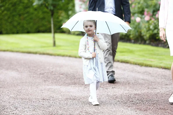 King Carl Gustaf and Queen Silvia, Crown Princess and Prince Daniel  and Princess Estelle