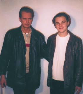 Klaus Guingand and Leonardo DiCaprio -1997