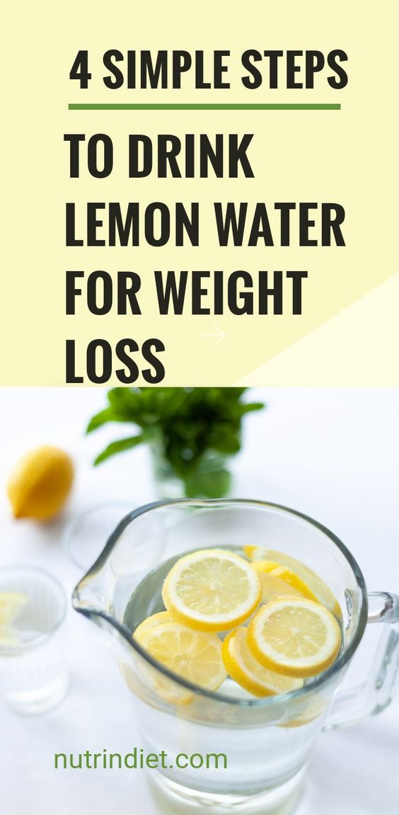 4 SIMPLE STEPS TO DRINK LEMON WATER FOR WEIGHT LOSS Diet Sehat
