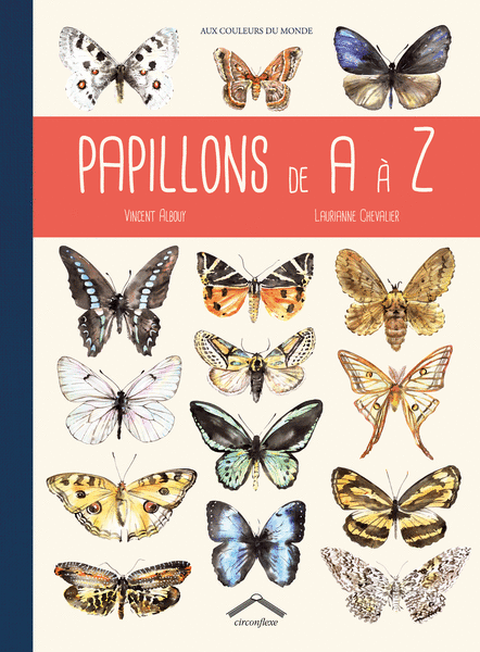 Papillons de A à Z (octobre 2014) - éditions Circonflexe