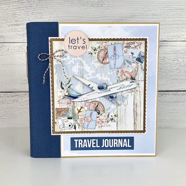 Artsy Albums Scrapbook Album and Page Layout Kits by Traci Penrod: Let's Travel  Scrapbook Album with Mintay