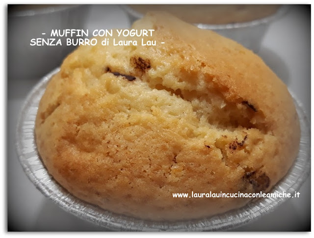 MUFFIN ALLO YOGURT SENZA BURRO - Laura Lau