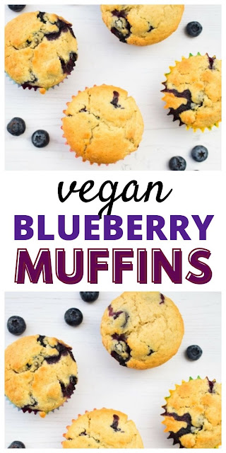 Vegan Blueberry Ginger Muffins