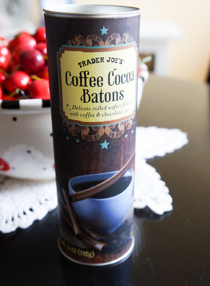 Sweet on Trader Joe's Sunday Coffee Cocoa Batons Bake at 350°