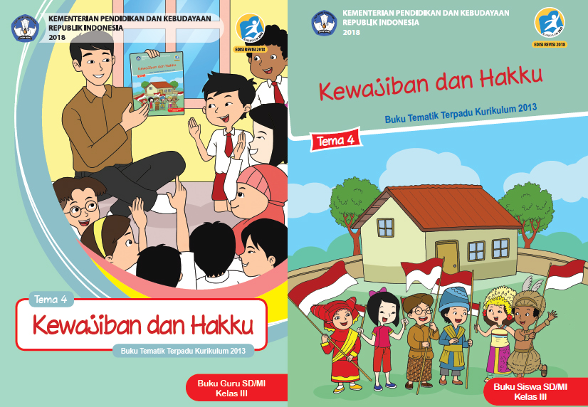 Buku Kurikulum 2013 Sd Mi Kelas 3 Tema 4 Edisi Revisi 2018 Untuk Guru Dan Siswa Dadang Jsn