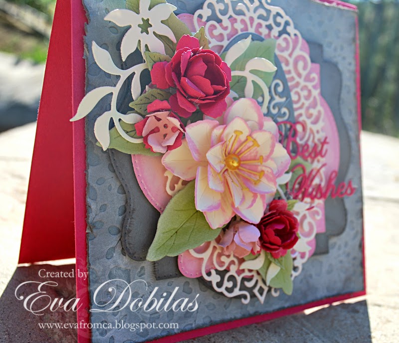 Best Wishes Card By Eva Dobilas Cheery Lynn Designs Inspiration Blog