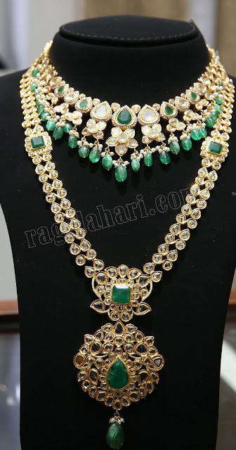 Trendy Uncut Diamond Sets by Malabar Gold