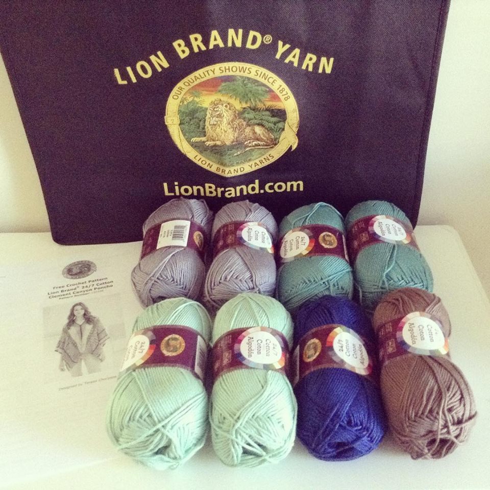 Lion Brand Yarn CAL Crafting with Cat Hair