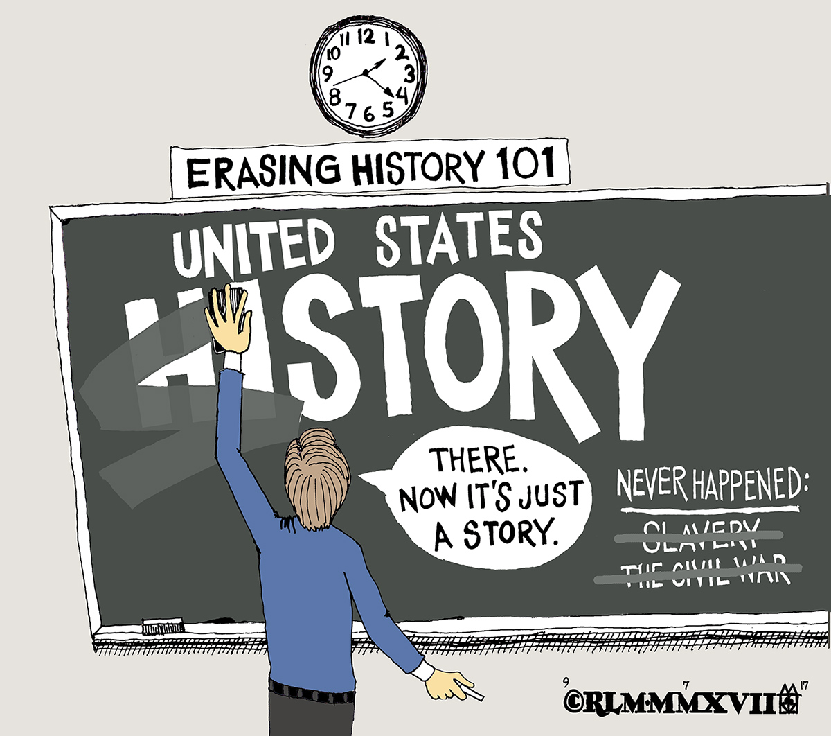 ERASING HISTORY