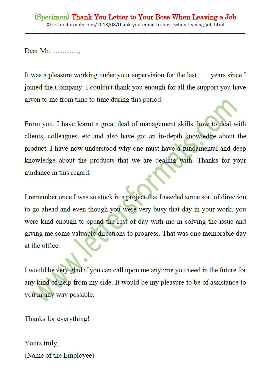 Thank You Letter To Your Boss from 1.bp.blogspot.com