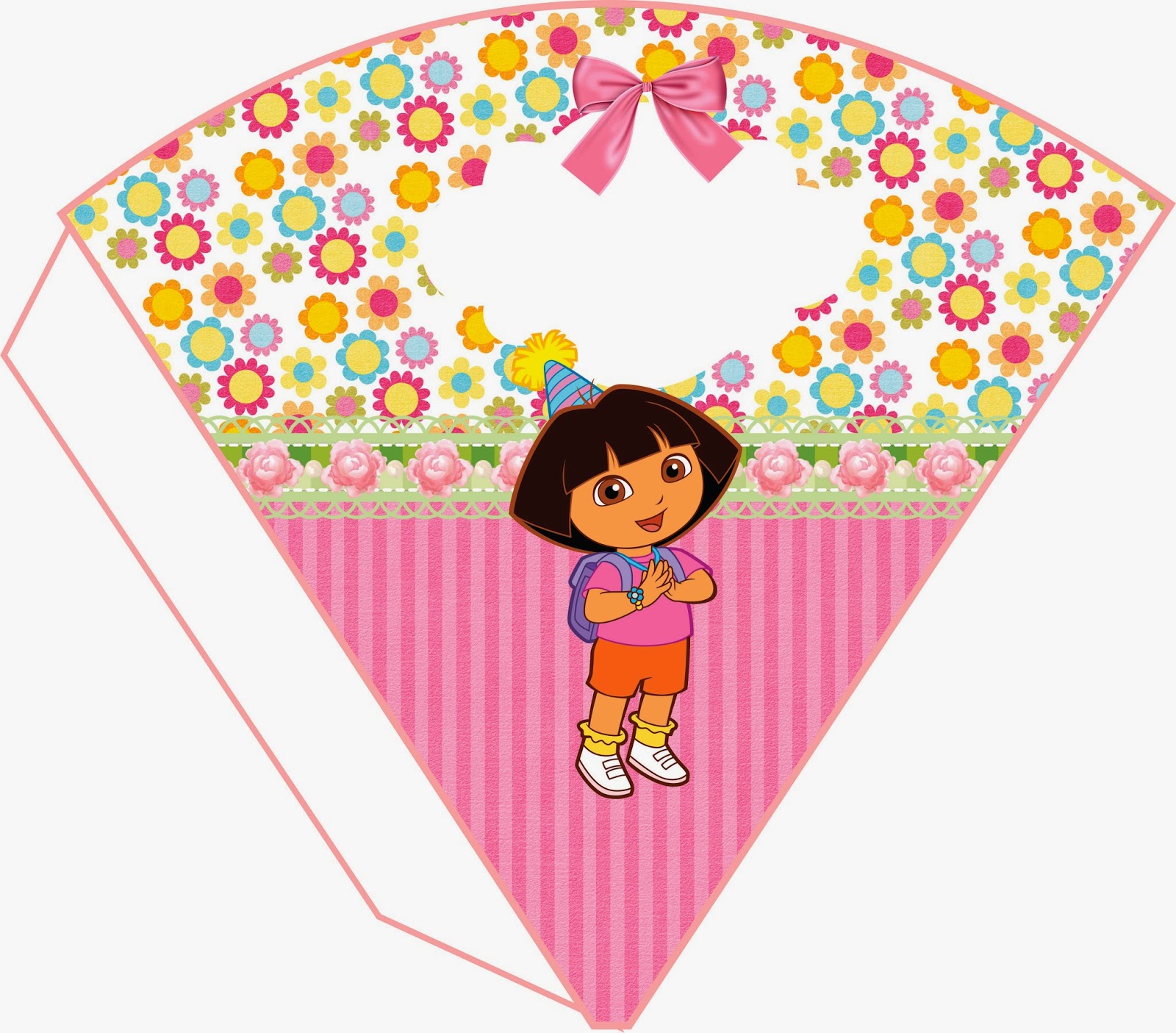 Dora Kit Fazendo a Propria Festa: MINI KIT DORA AVENTUREIRA