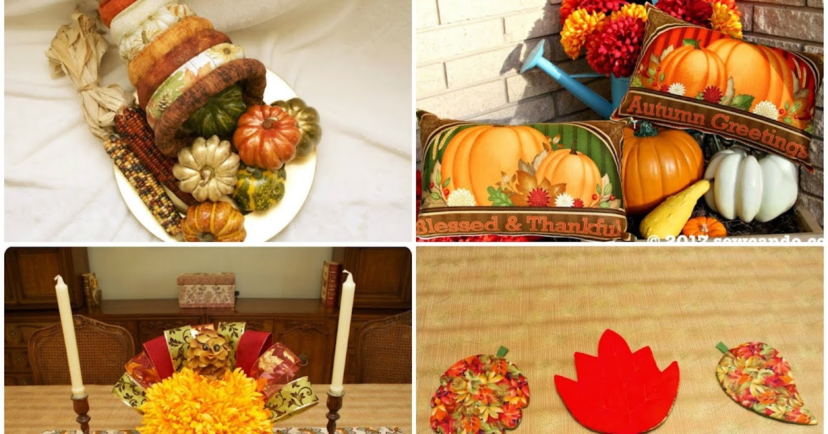 Sew Can Do Favorite Thanksgiving Projects