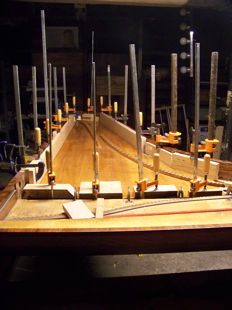 Antiquarian Keyboard Instruments Broadwood piano soundboard