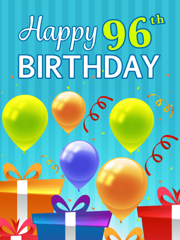 Happy 96th Birthday Wishes for Family and Friend with Image - WishesHippo