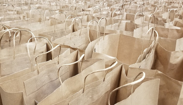 Paper Shopping Bags, by Karah Hawkinson on Pixabay Image: Paper Shopping Bags, by Karah Hawkinson on Pixabay