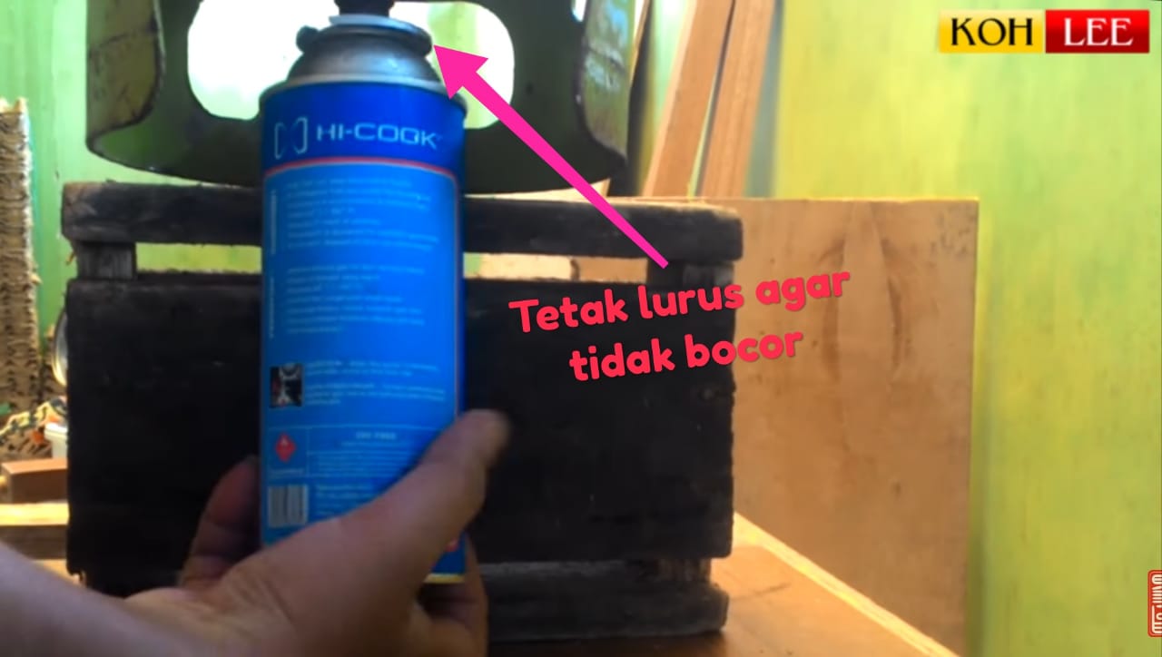Cara Mudah Isi Ulang Gas Kaleng Dengan Peralatan Sederhana Denpono Blog